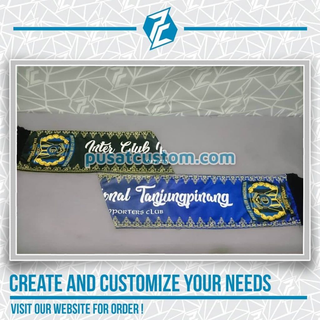 Syal Design Bikin Syal Custom Satuan Lusinan Murah - Pusat Custom